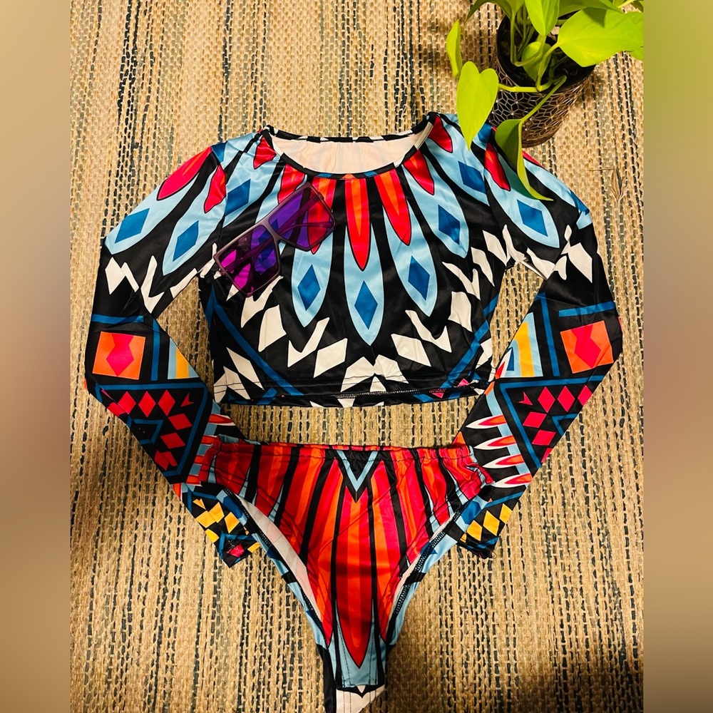 NEW Yacht Day Rash Guard Bikini